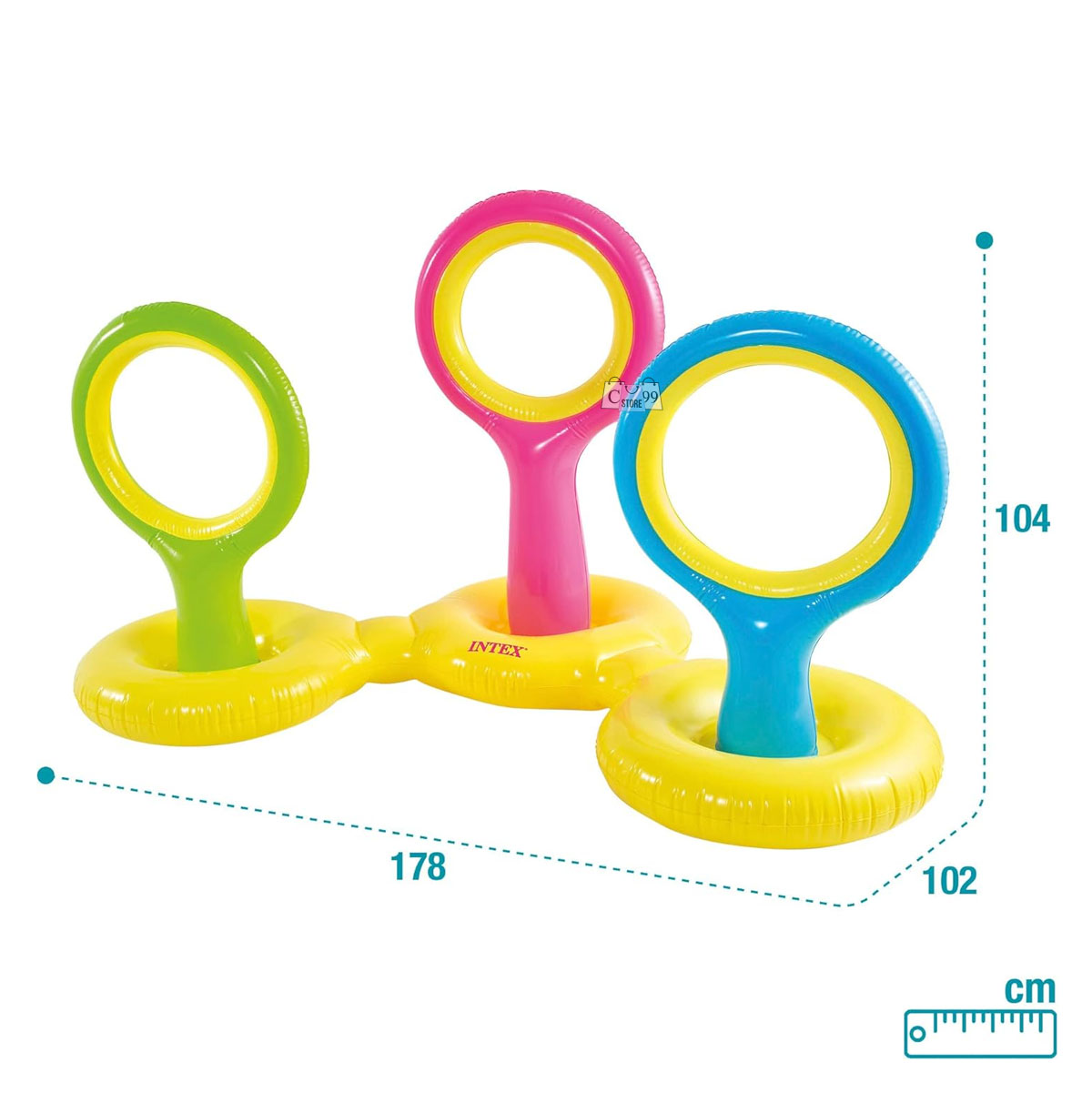 Miniatura 4 de Platillos Voladores Para Piscina Intex